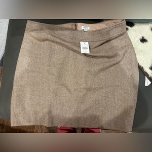 J Crew Factory A-line mini skirt size 14